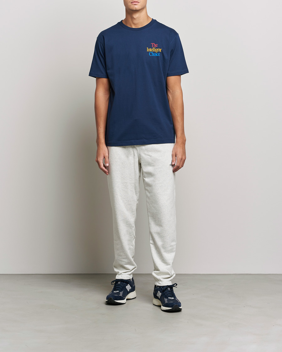 Herre | T-Shirts | New Balance | Intelligent Choice T-Shirt Natural Indigo