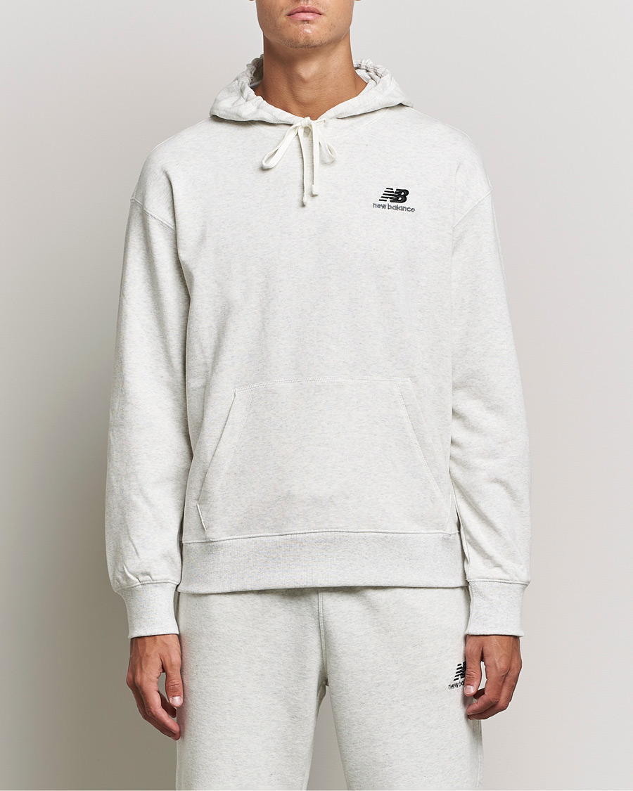Herre | Trøjer | New Balance | Essentials Hoodie Sea Salt Heather