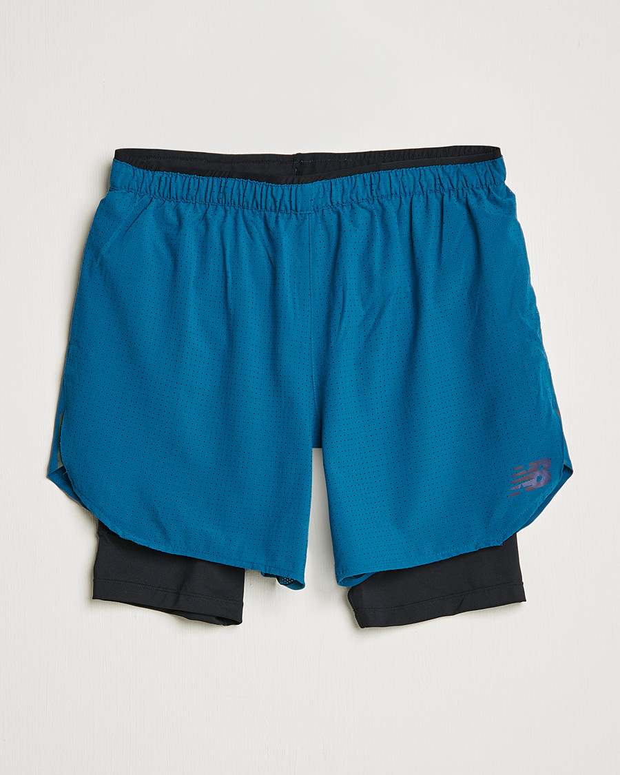 Herre | Shorts | New Balance Running | Q Speed 2 in 1 Shorts Dark Moonstone