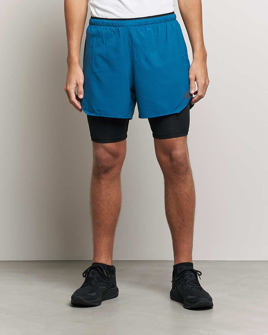 Herre | Shorts | New Balance Running | Q Speed 2 in 1 Shorts Dark Moonstone