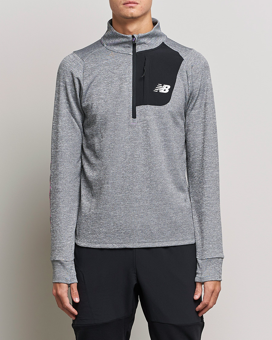 Herre | Trøjer | New Balance Running | All-Terrain Half Zip Grey