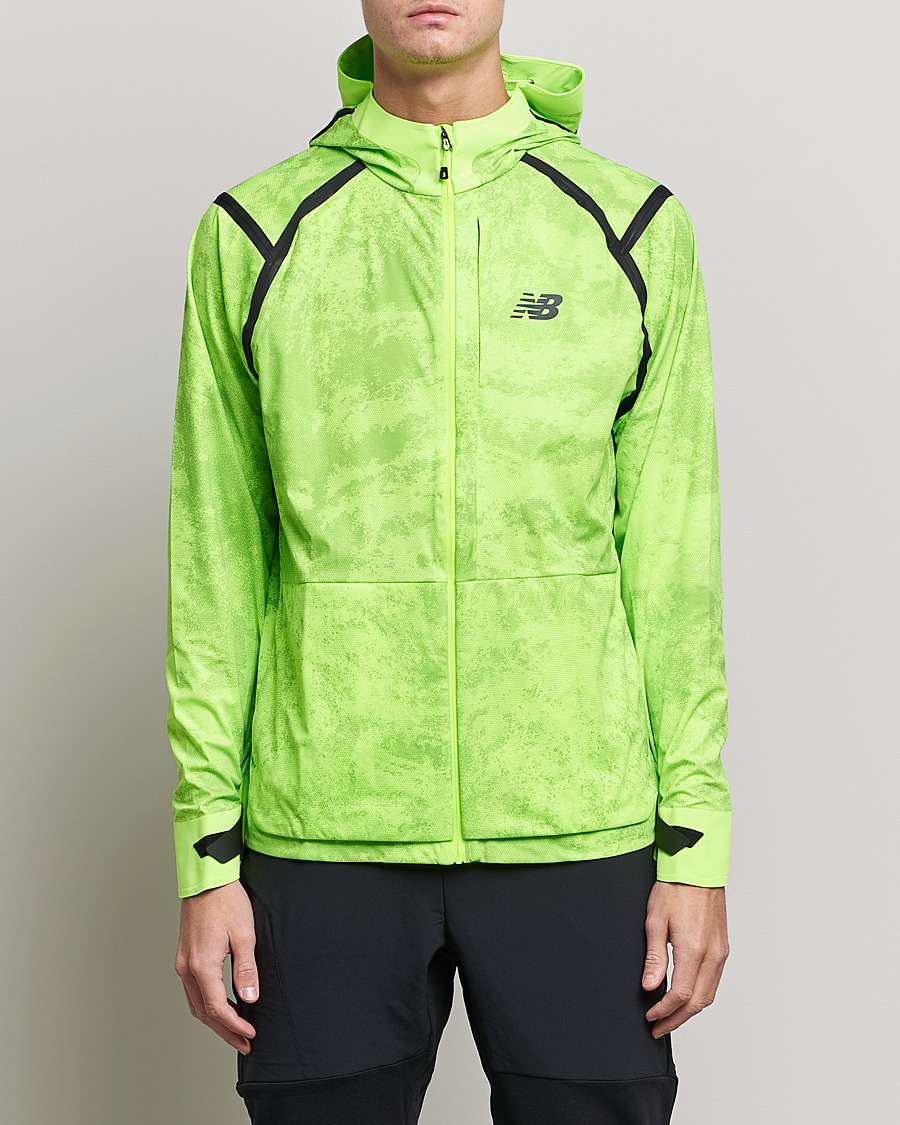 Herre | Running | New Balance Running | All-Terrain Waterproof Jacket Pixel Green