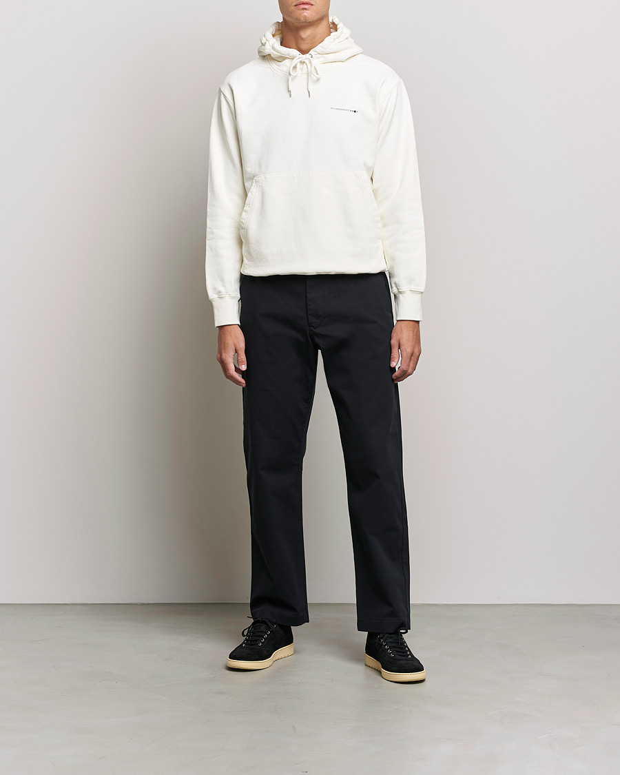 Herre | Bukser | NN07 | Alex Straight Fit Cotton Chinos Black