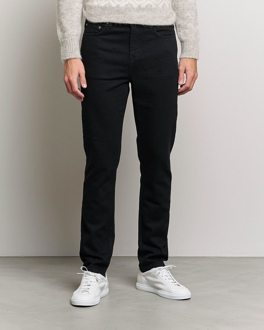 Herre | Sorte jeans | NN07 | Johnny Stretch Jeans Black