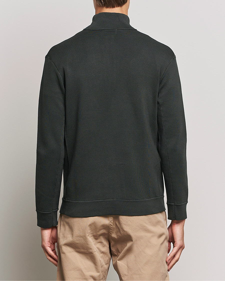 Herre | Trøjer | NN07 | Luis Knitted Full-Zip Sweater Dark Army
