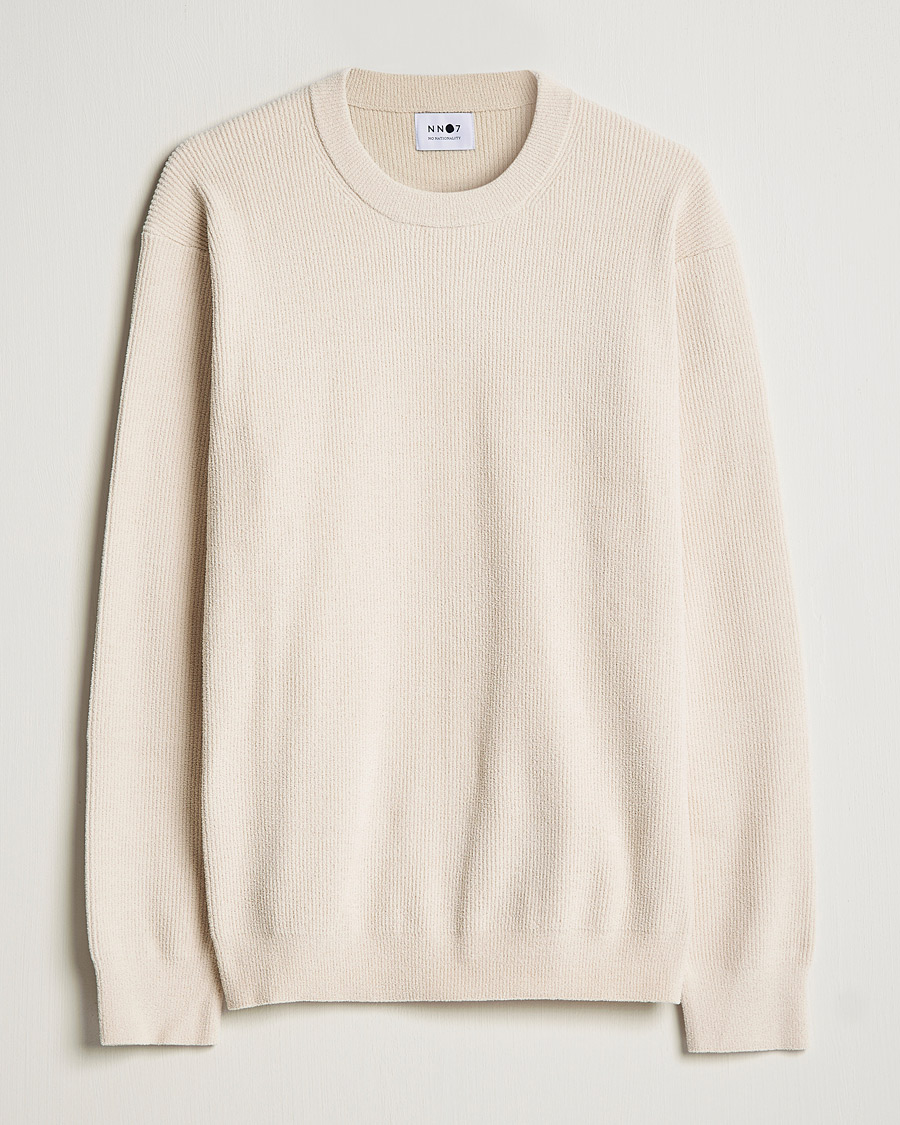 Herre | Trøjer | NN07 | Danny Knitted Sweater Ecru