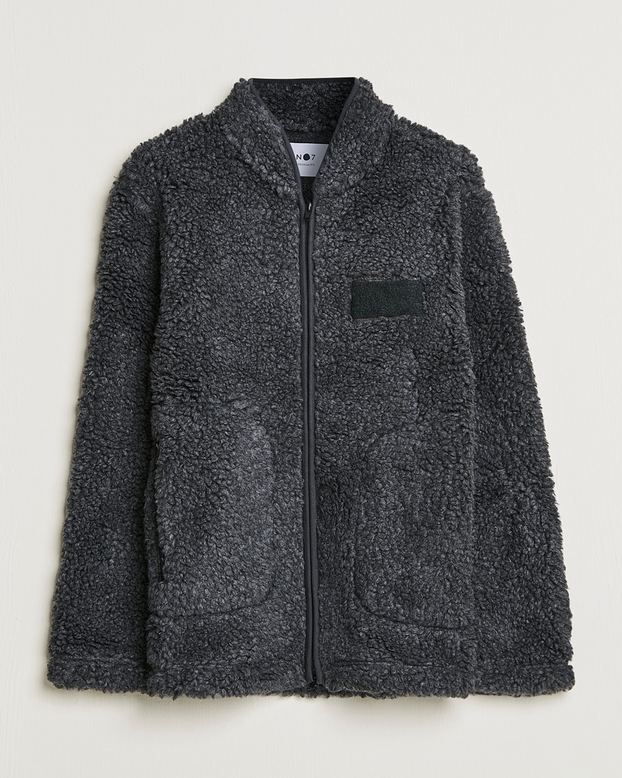 Herre | Trøjer | NN07 | Morten Fleece Full Zip Dark Army