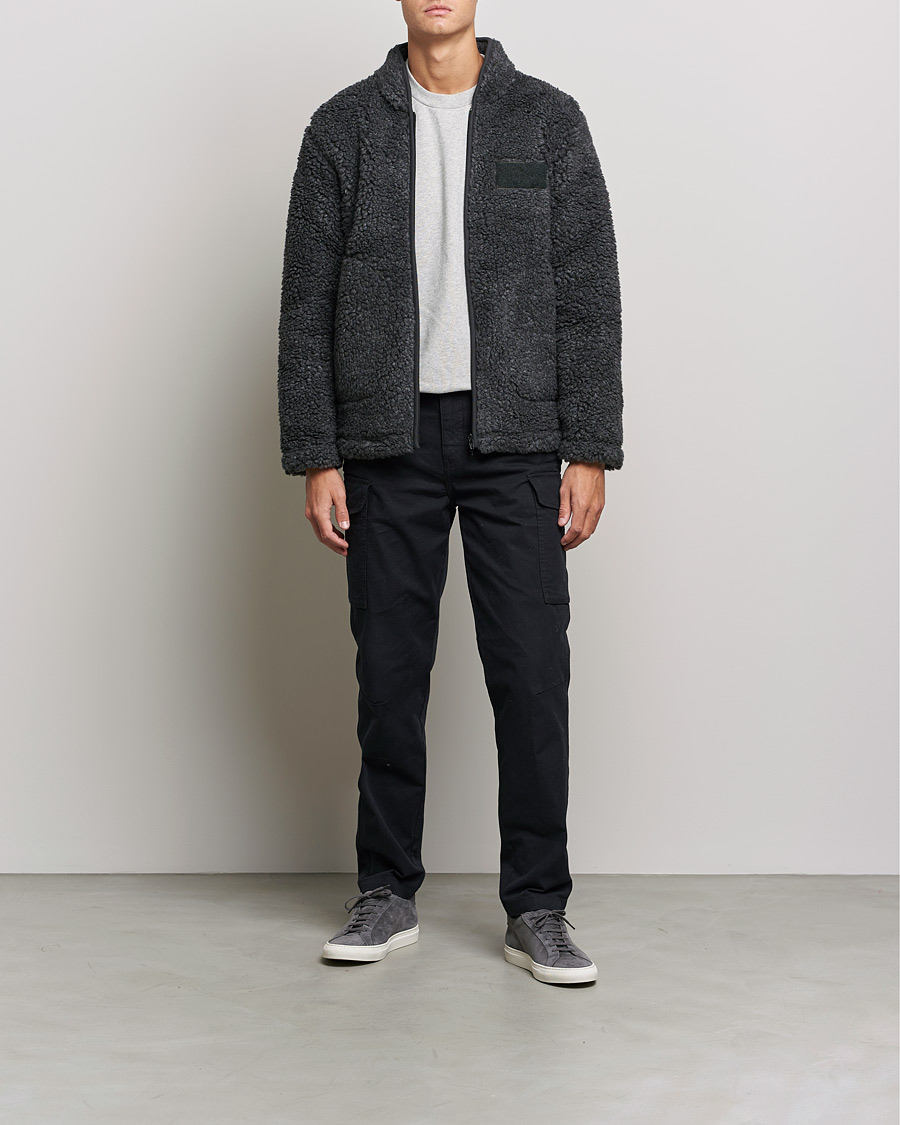 Herre | Trøjer | NN07 | Morten Fleece Full Zip Dark Army