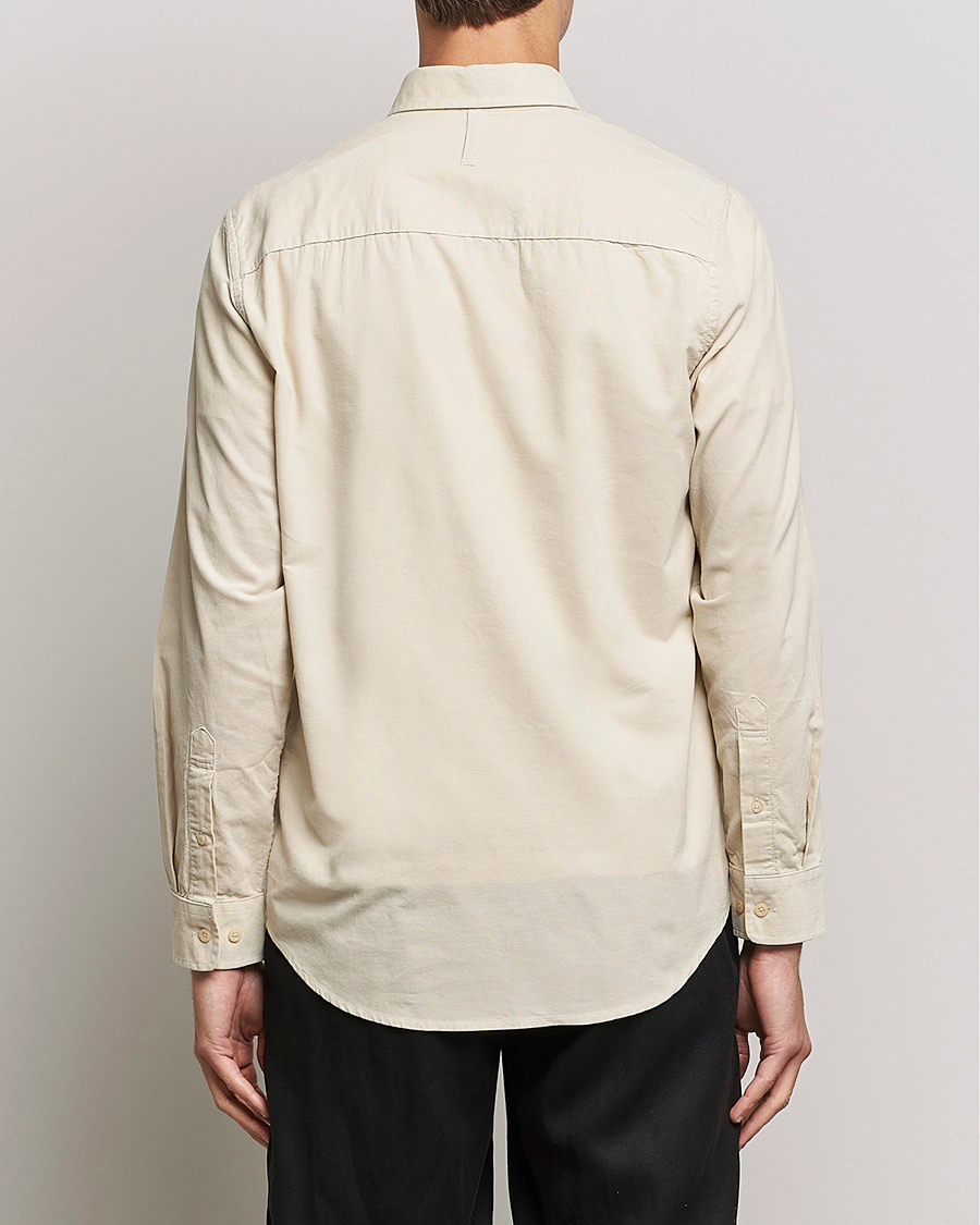 Herre | Skjorter | NN07 | Arne Corduroy Shirt Ecru