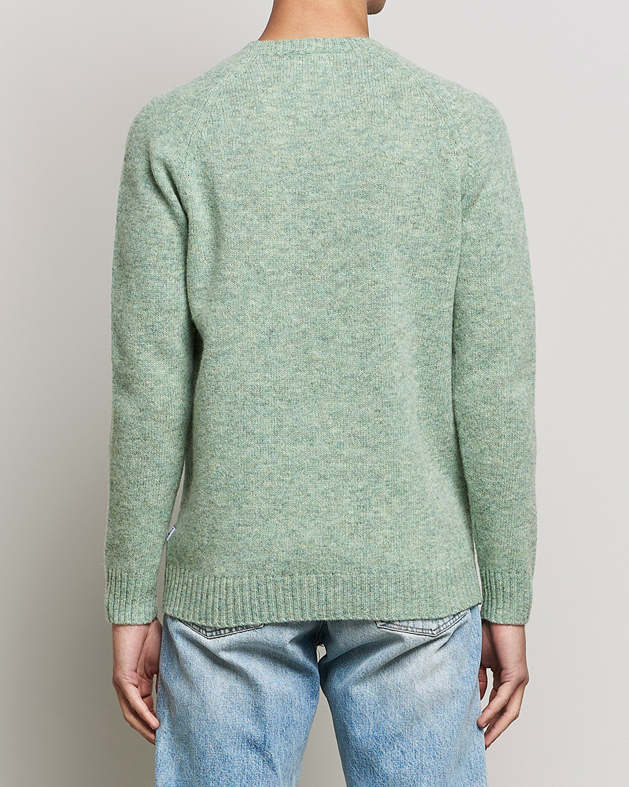 Herre | Trøjer | NN07 | Nathan Brushed Crew Neck Dusty Green