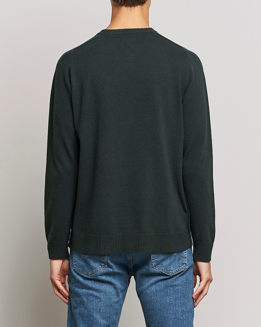 Herre | Trøjer | NN07 | Edward Lambswool Crew Neck Pullover Dark Army