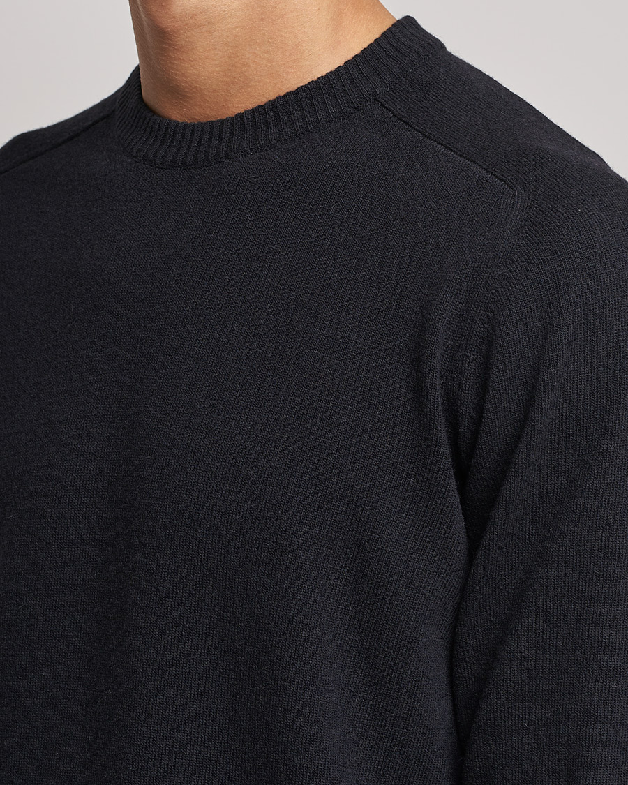 Herre | Trøjer | NN07 | Edward Lambswool Crew Neck Pullover Black