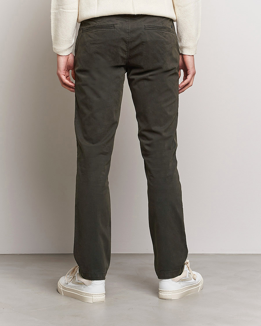 Herre | Bukser | NN07 | Marco Slim Fit Stretch Chinos Dark Green