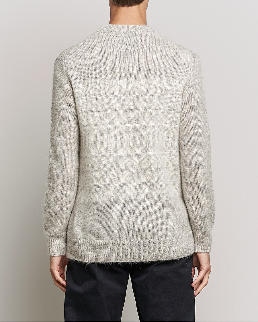 Herre | Trøjer | NN07 | Jason Wool Knitted Sweater Grey Melange
