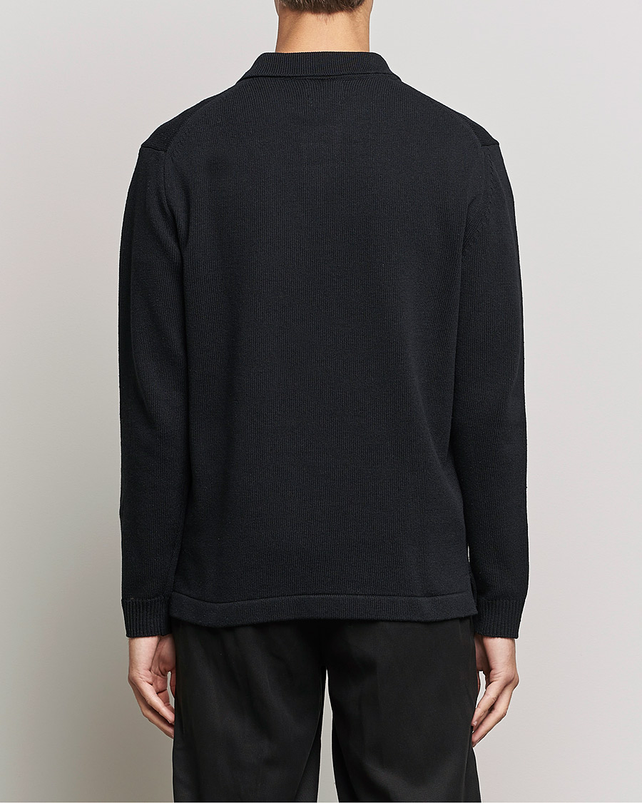 Herre | Trøjer | NN07 | Vito Knitted Polo Black