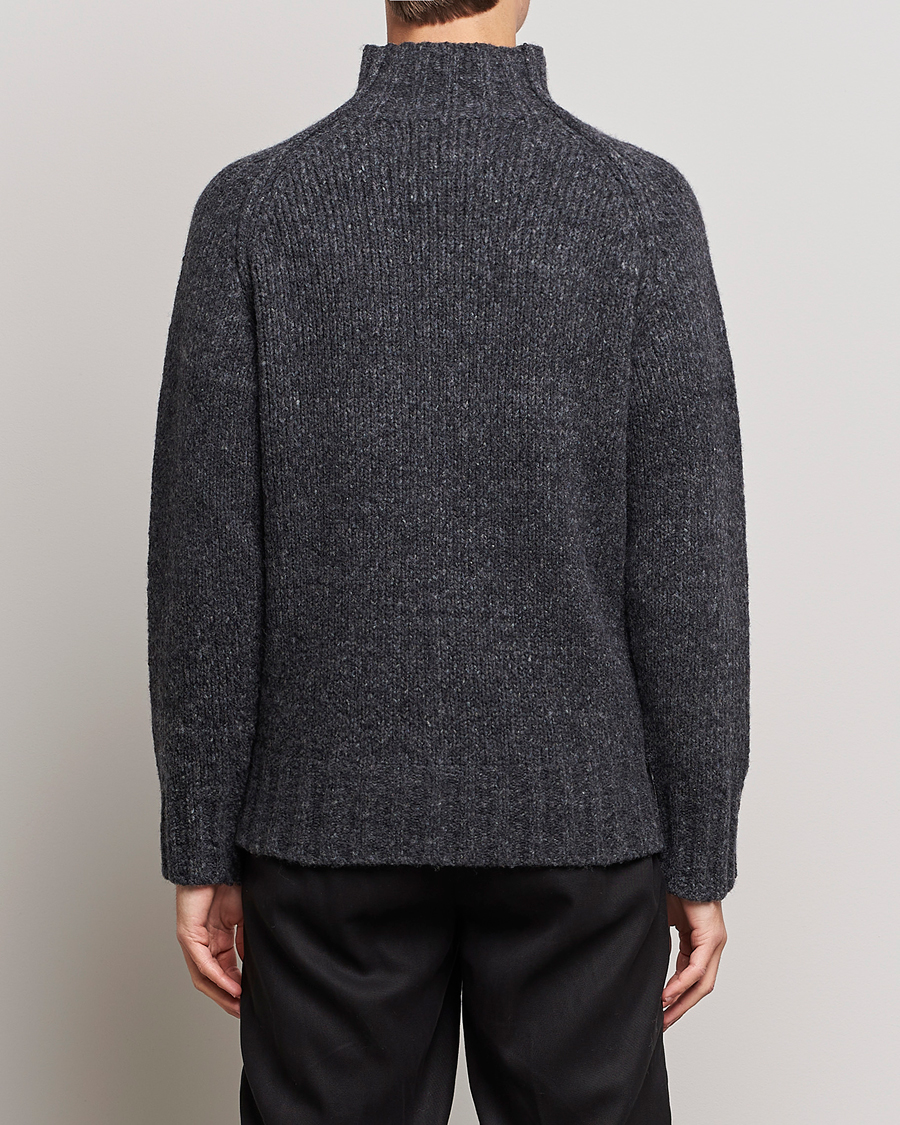 Herre | Trøjer | NN07 | William Merino Knitted Polo Concrete