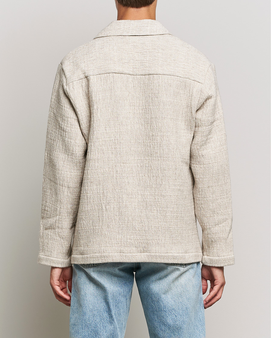 Herre | Skjorter | NN07 | Ibrahim Structured Overshirt Off White
