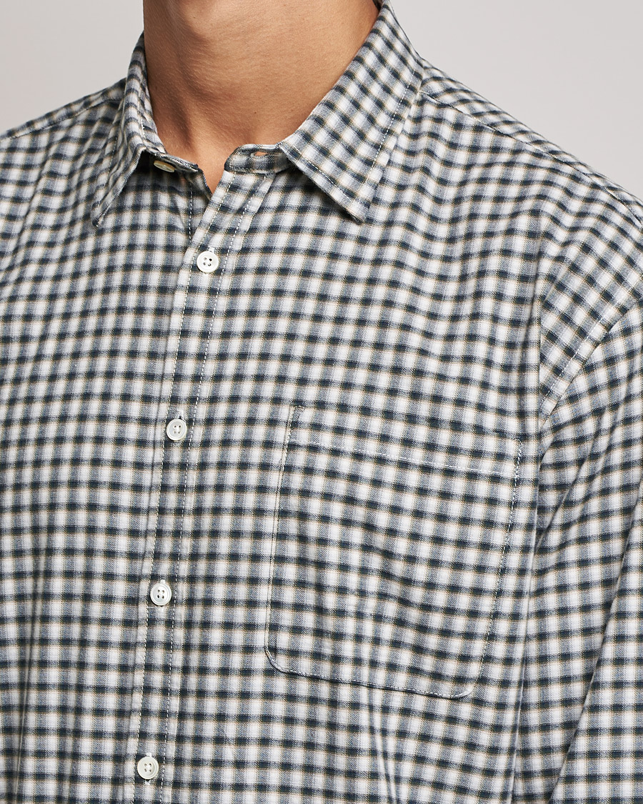 Herre | Skjorter | NN07 | Deon Cotton Checked Shirt Black/White