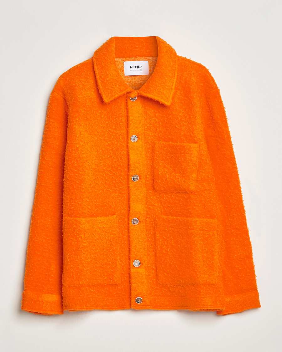 Herre | Trøjer | NN07 | Olav Fleece Jacket Bright Orange