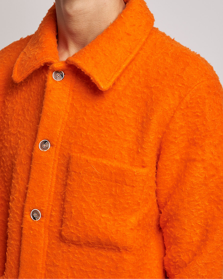 Herre | Trøjer | NN07 | Olav Fleece Jacket Bright Orange