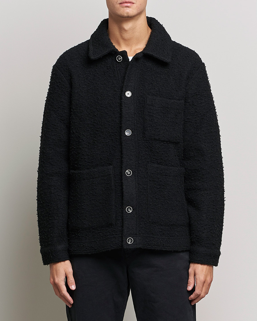 Herre | Fleecetrøjer | NN07 | Olav Fleece Jacket Black