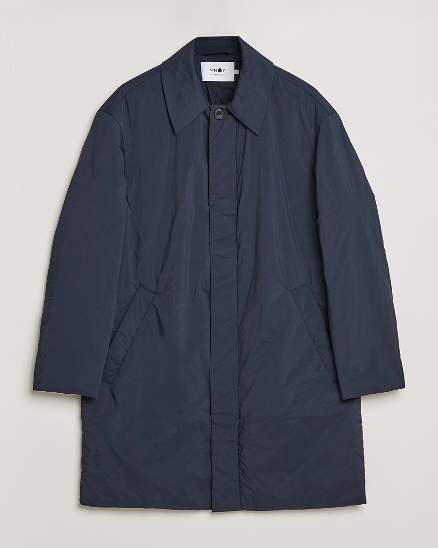 Herre | Jakker | NN07 | Puffer Primaloft Packable Car Coat Navy