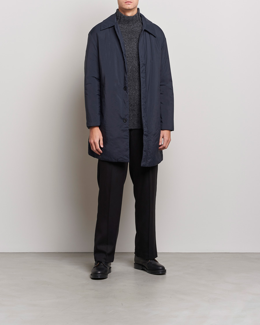 Herre | Jakker | NN07 | Puffer Primaloft Packable Car Coat Navy