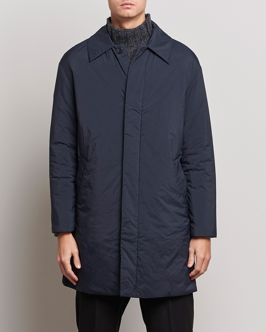 Herre | Jakker | NN07 | Puffer Primaloft Packable Car Coat Navy