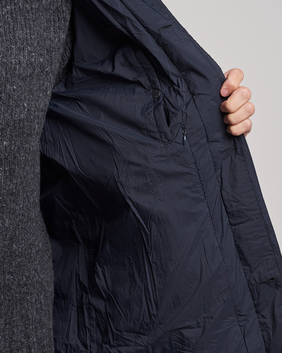 Herre | Jakker | NN07 | Puffer Primaloft Packable Car Coat Navy