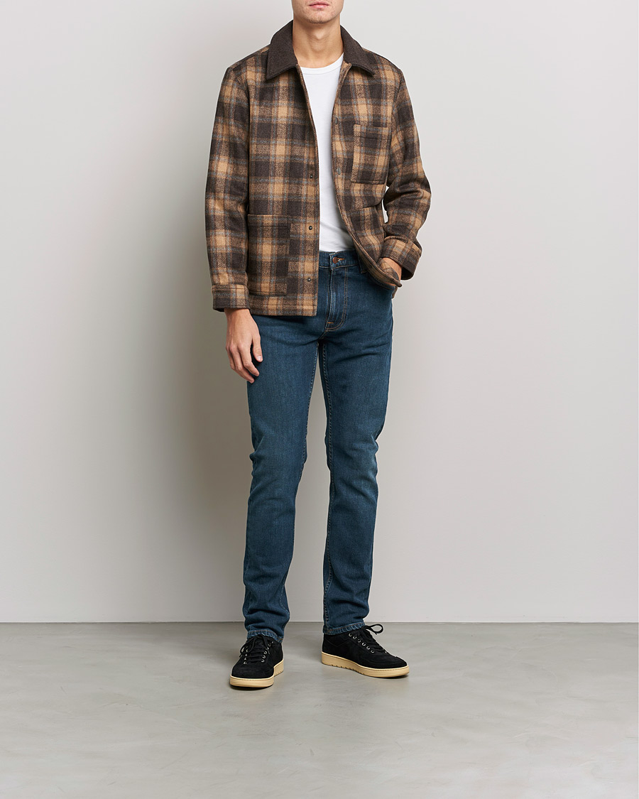 Herre | Jeans | Nudie Jeans | Lean Dean Organic Jeans Blue Rock