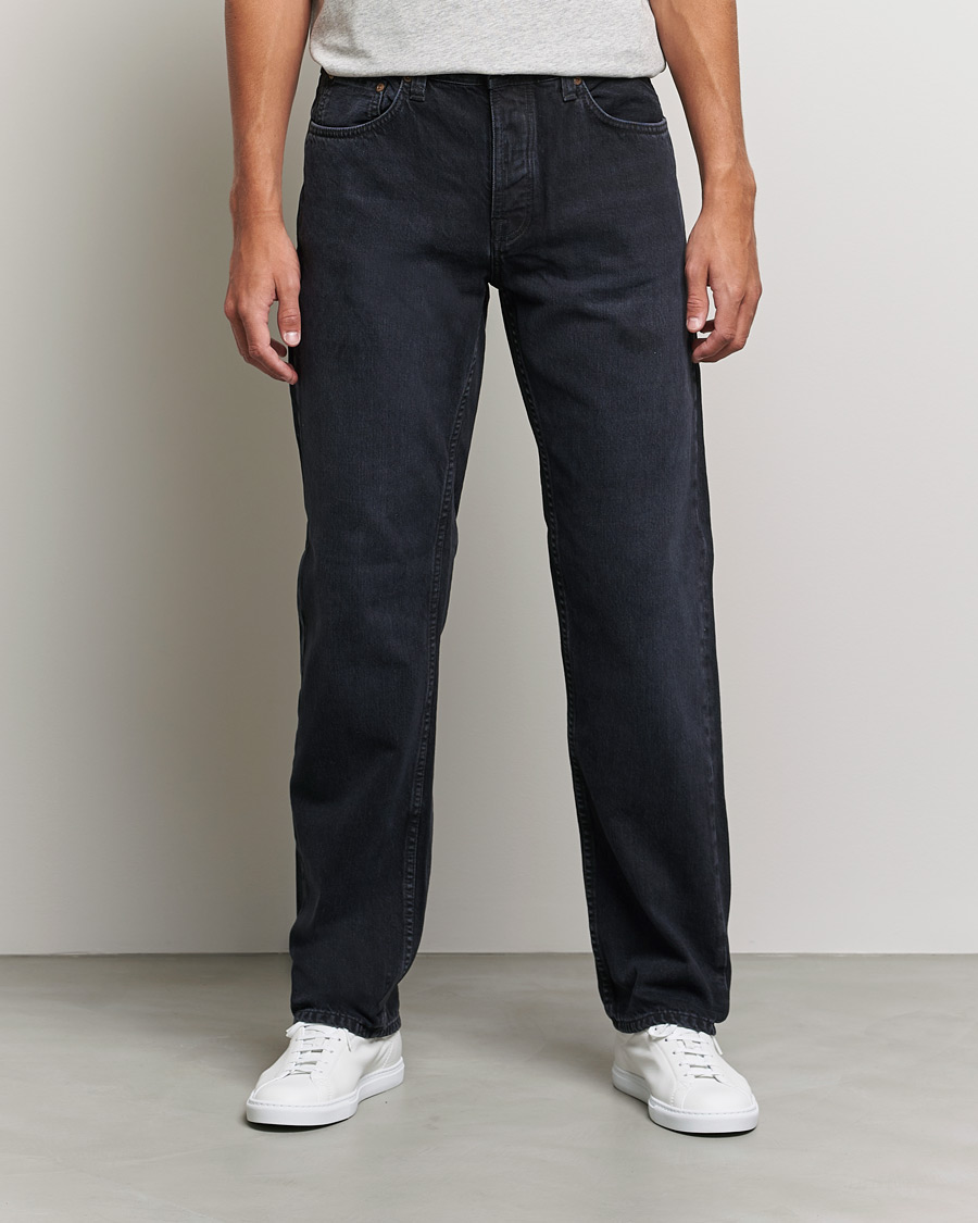 Herre | Sorte jeans | Nudie Jeans | Rad Rufus Organic Jeans Vintage Black