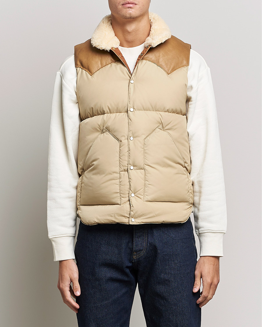 Herre | Japanese Department | Rocky Mountain Featherbed | Christy Vest Tan