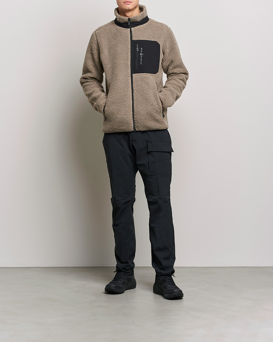 Herre | Trøjer | Sail Racing | Bowman Pile Zip Jacket Sand