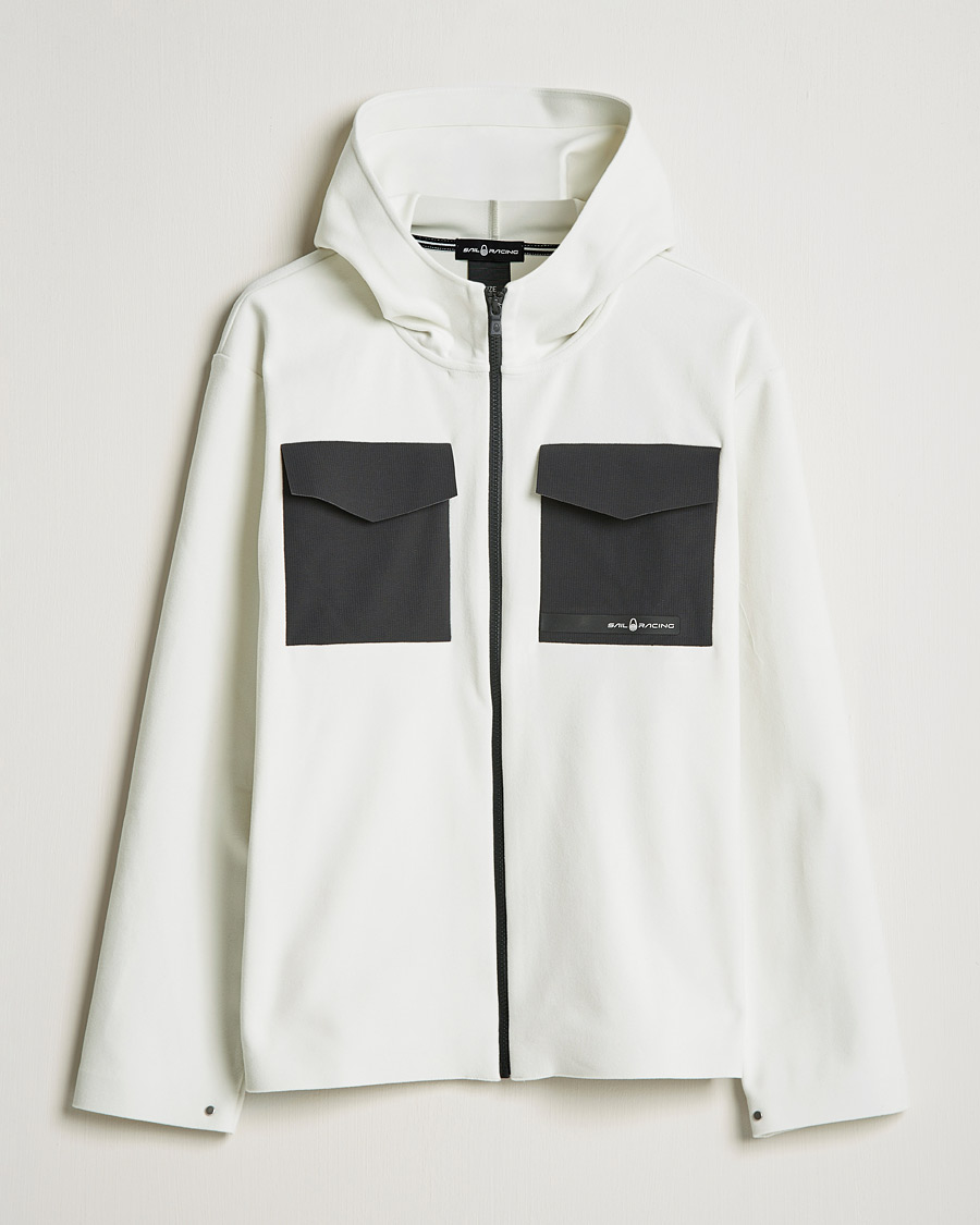 Herre | Trøjer | Sail Racing | Race Edition Tech Hood Storm White