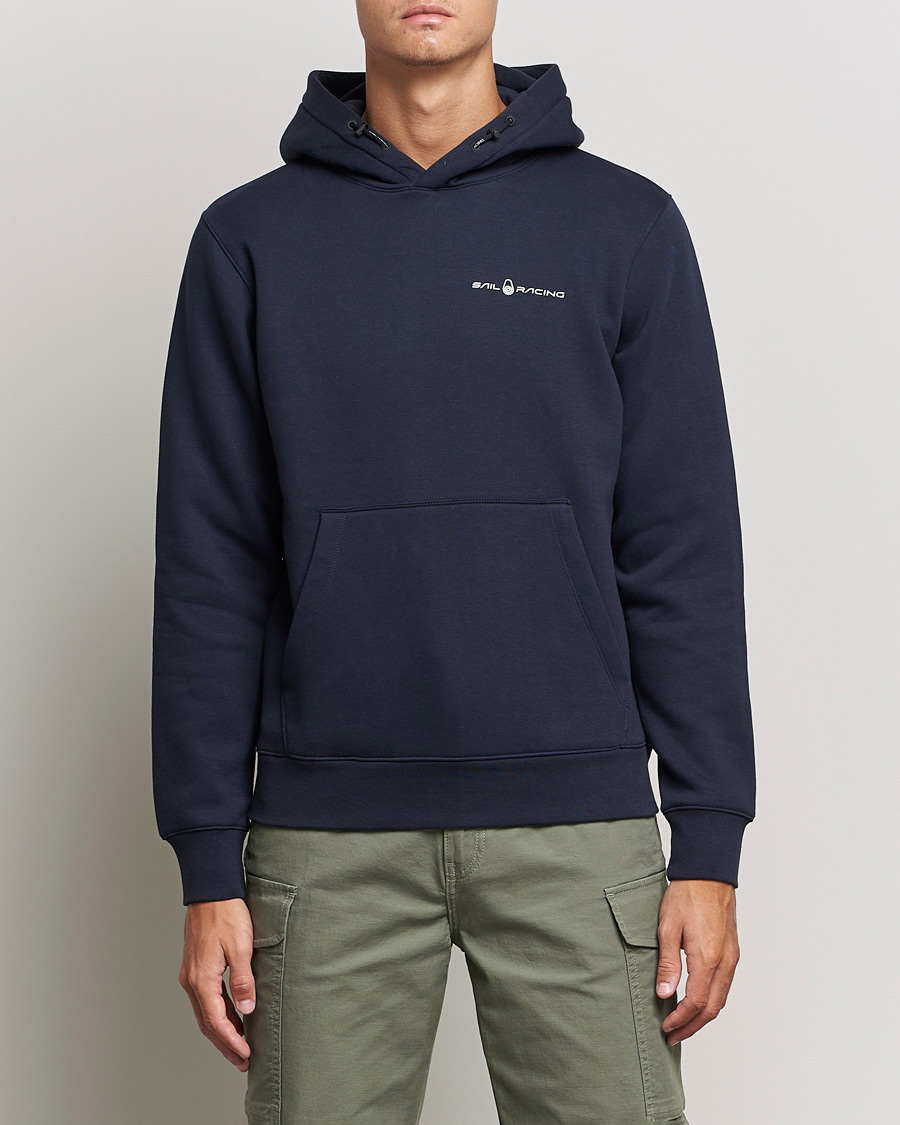 Herre | Trøjer | Sail Racing | Bowman Logo Hood Dark Navy