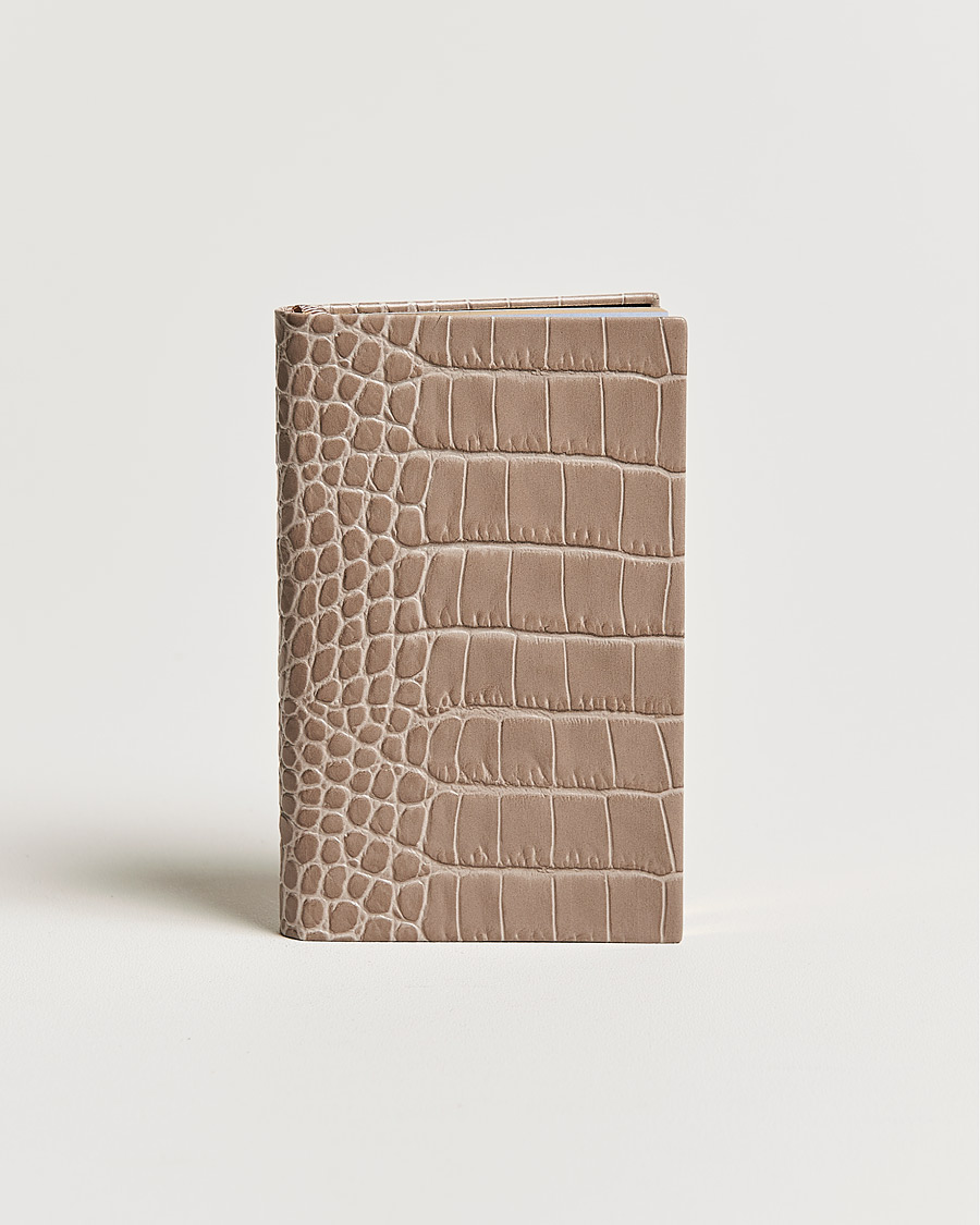 Herre | Smythson Mara Leather Notebook Taupe | Smythson | Mara Leather Notebook Taupe