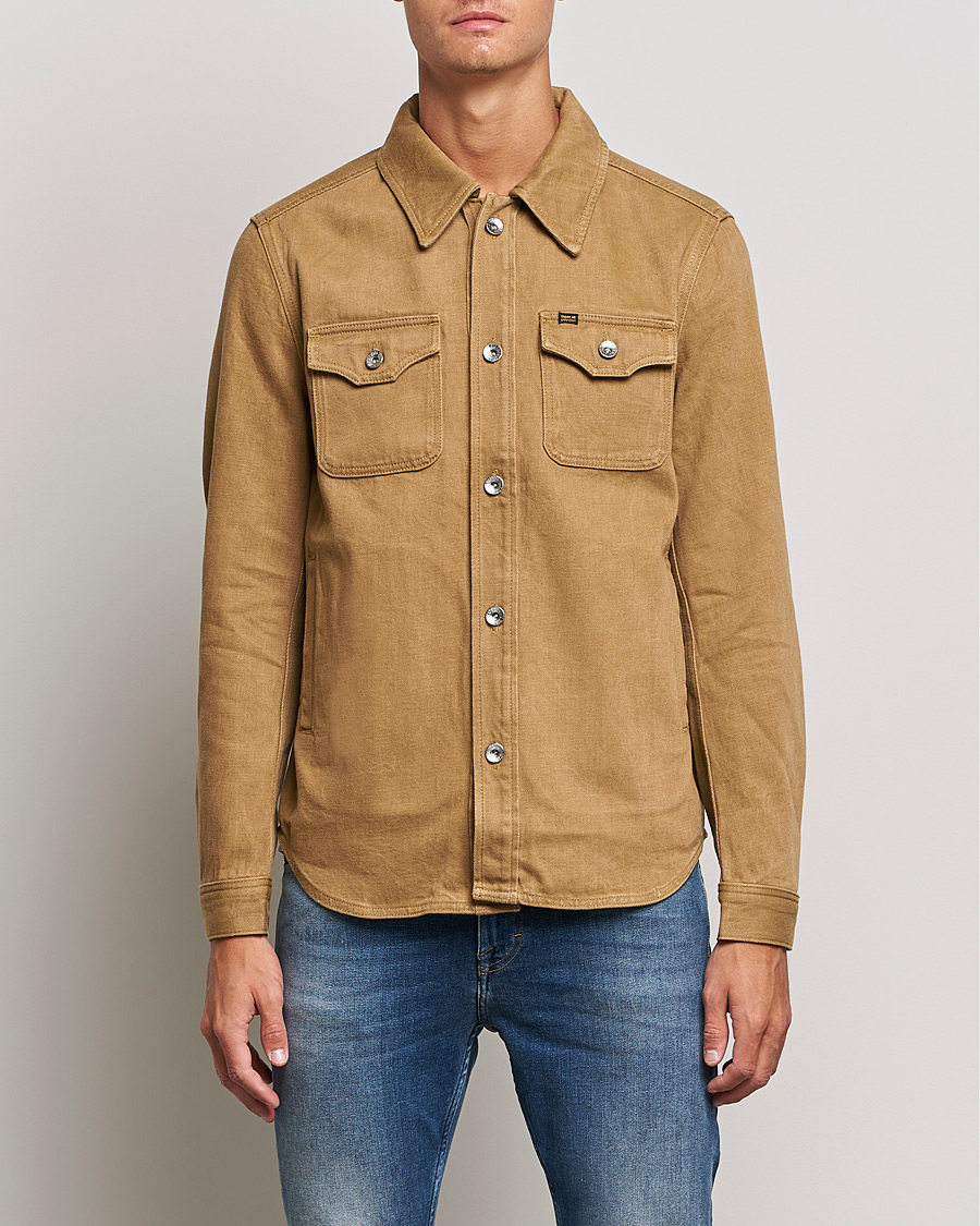 Herre | Jakker | Tiger of Sweden | Get Denim Jacket Light Camel
