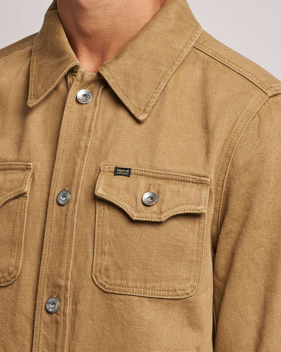 Herre | Jakker | Tiger of Sweden | Get Denim Jacket Light Camel