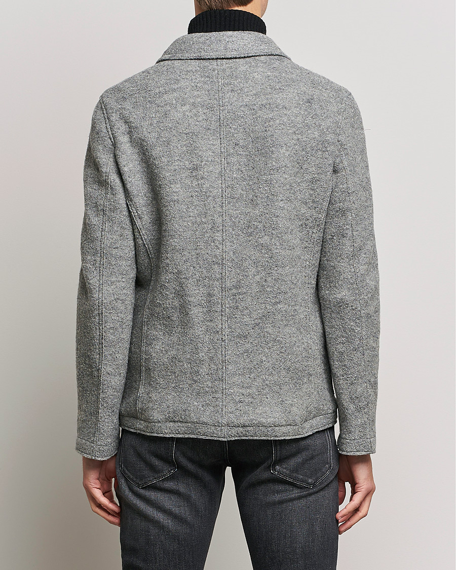 Herre | Blazere & jakker | Tiger of Sweden | Gio Knitted Wool Blazer Light Grey
