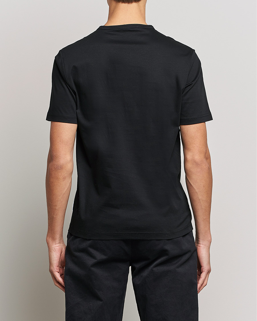 Herre | T-Shirts | Tiger of Sweden | Olaf Mercerized Cotton Tee Black
