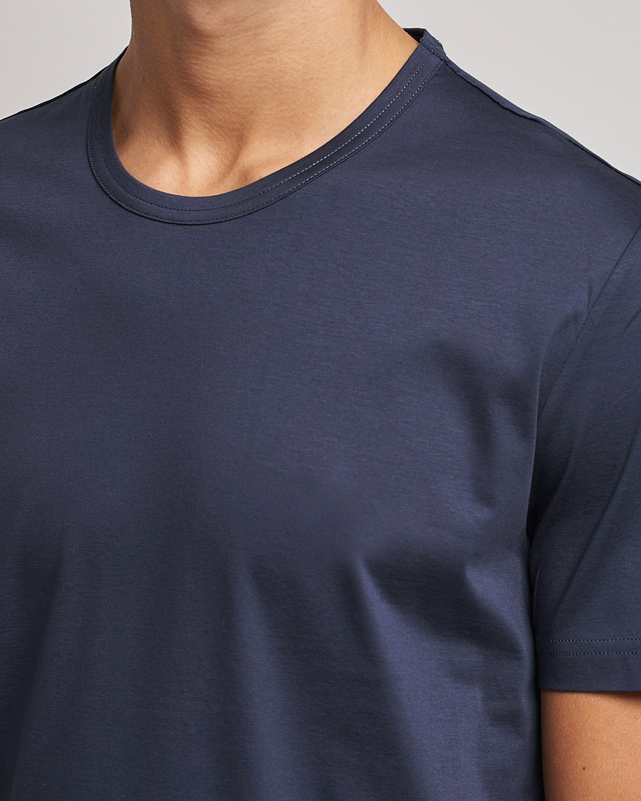 Herre | T-Shirts | Tiger of Sweden | Olaf Mercerized Cotton Tee Light Ink