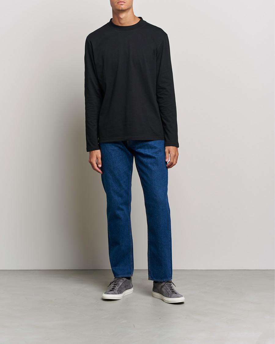 Herre | T-Shirts | Tiger of Sweden | Landler Long Sleeve Tee Black