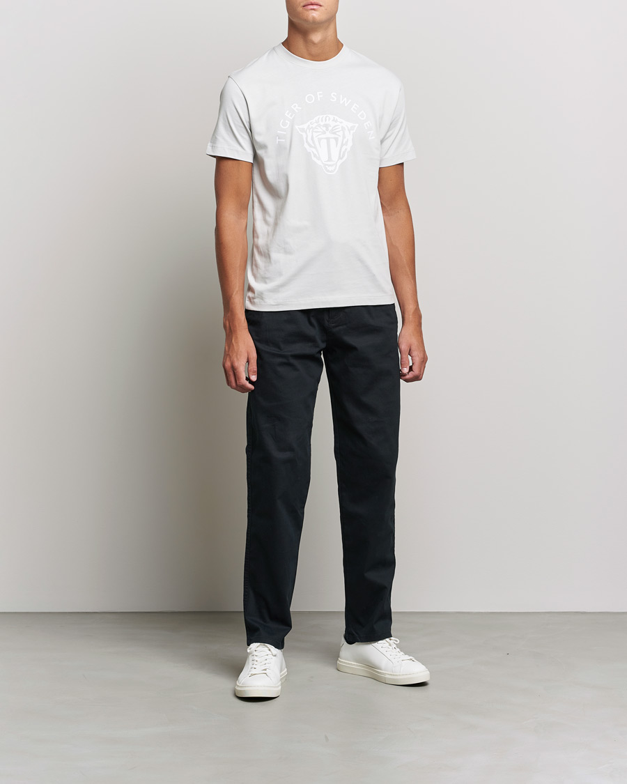 Herre | Business & Beyond | Tiger of Sweden | Dillan Cotton Tee Pearl White