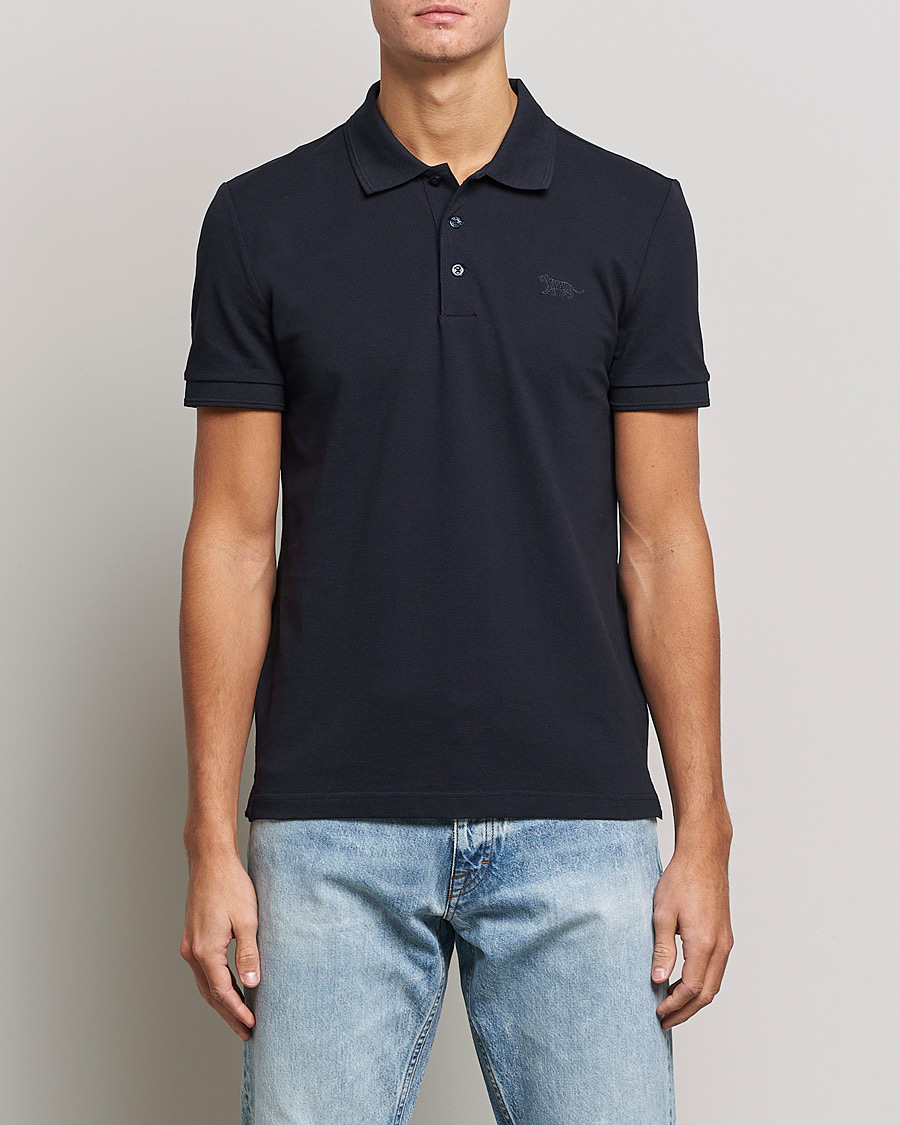 Herre | Langærmede polotrøjer | Tiger of Sweden | Darios Long Sleeve Piqué Light Ink