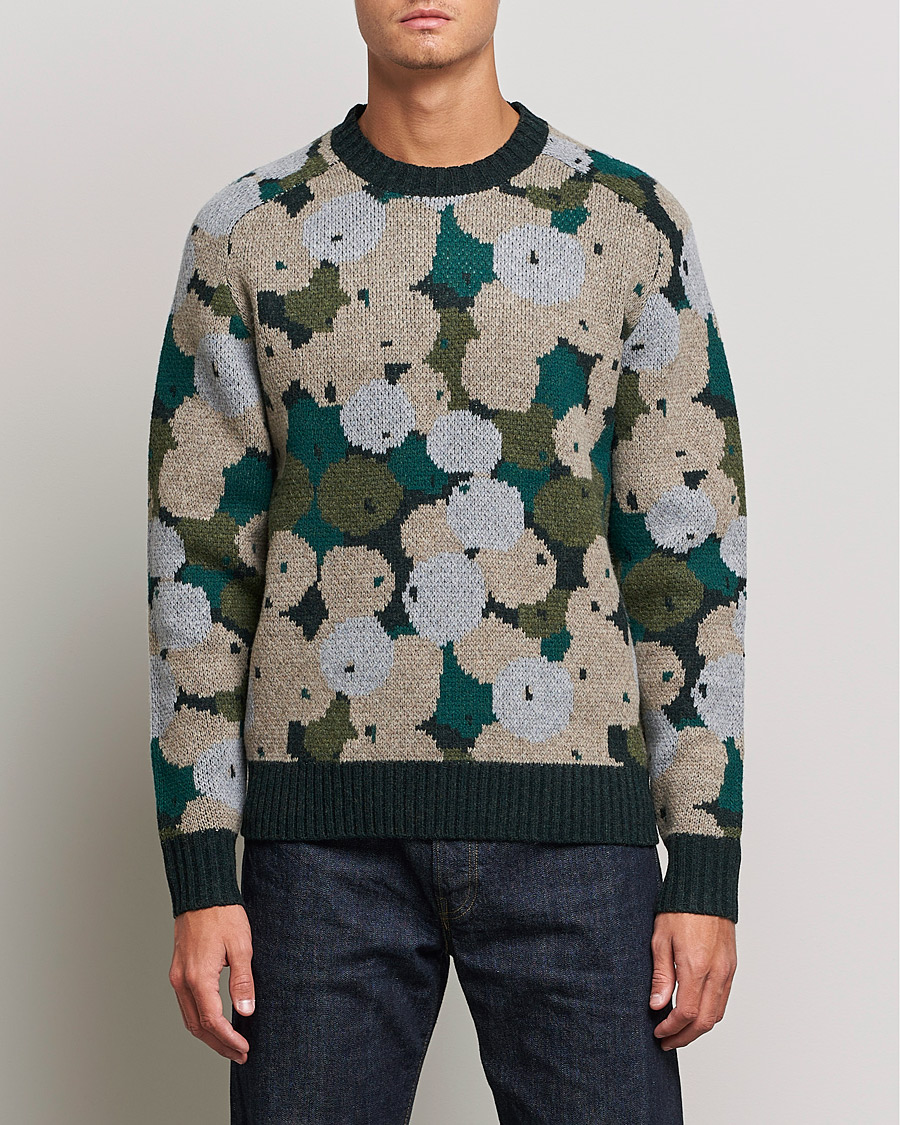Herre | Trøjer | Tiger of Sweden | Rayan Wool Sweater Print