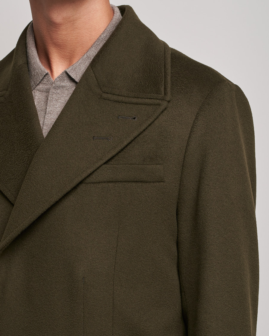 Herre | Jakker | Tiger of Sweden | Jeean Wool Coat Dark Brown