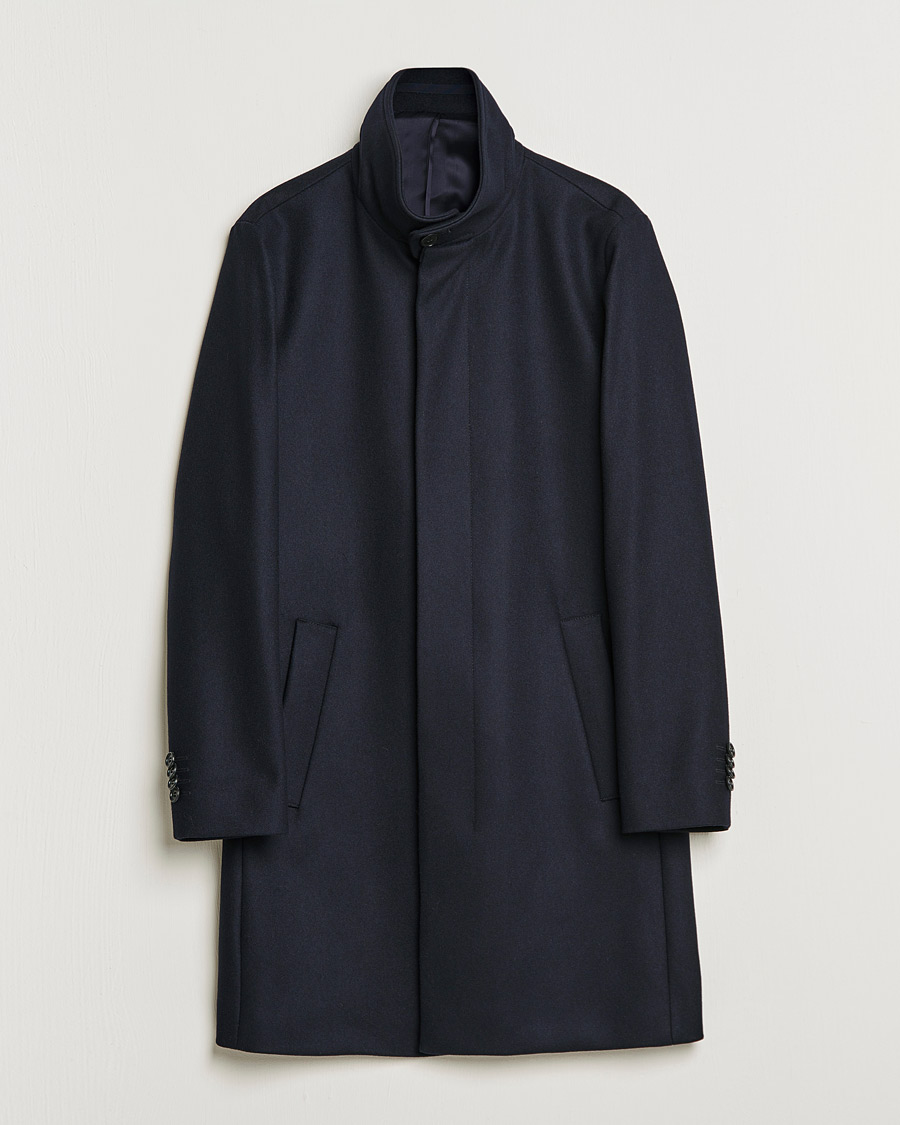 Herre | Jakker | Tiger of Sweden | Aleric Wool Coat Light Ink