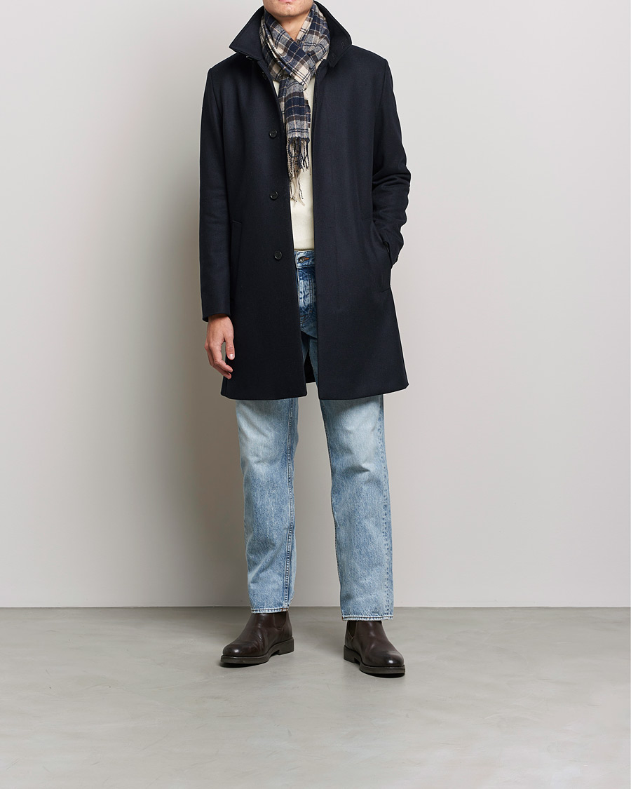 Herre | Jakker | Tiger of Sweden | Aleric Wool Coat Light Ink