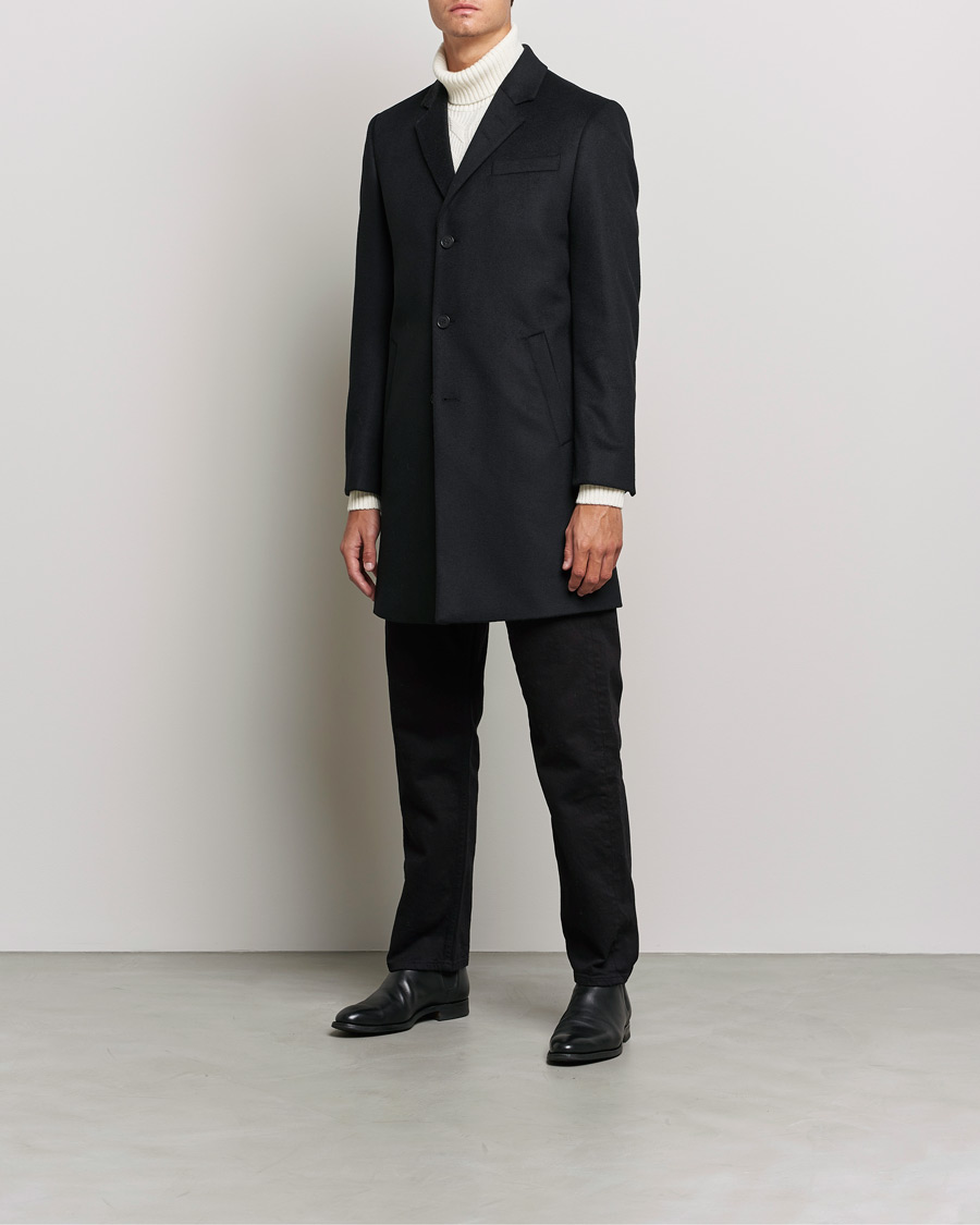 Herre | Jakker | Tiger of Sweden | Cempsey Wool Cashmere Coat Black