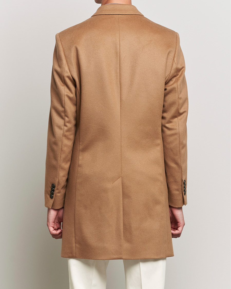 Herre | Jakker | Tiger of Sweden | Cempsey Wool Cashmere Coat Dark Honey